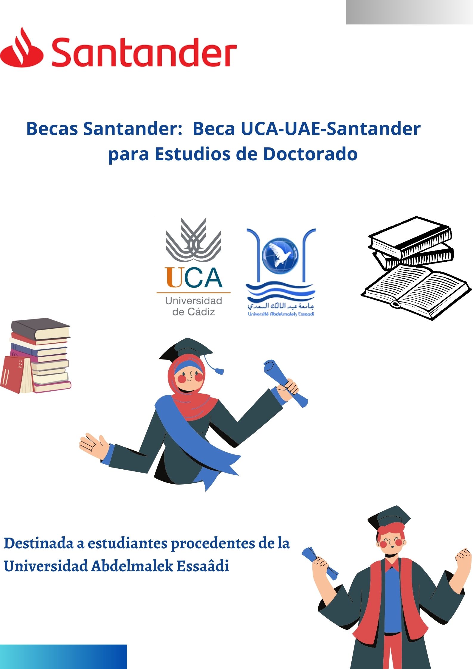 Beca UCA-UAE-Santander de Estudios de Doctorado